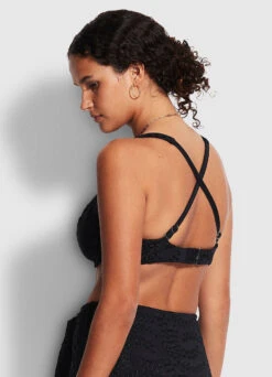 Costa Bella DD Underwire Bra - Black 10 Costa Bella DD Underwire Bra - Black -Fashion Swimwear Store 31341DD922 Black 4