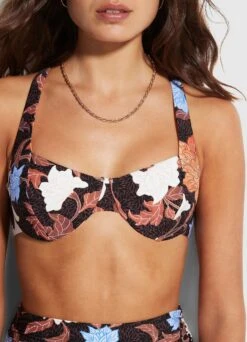 Boheme U/Wire Bra - Black 9 Boheme U/Wire Bra - Black -Fashion Swimwear Store 31345 918 Black 4