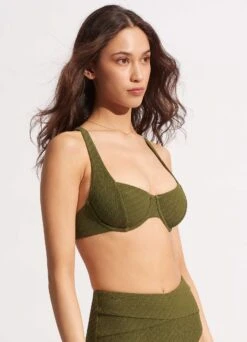 Willow Underwire Bra - Avocado -Fashion Swimwear Store 31345 924 Avocado 3