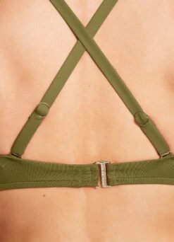 Seafolly Collective DD Scoop Neck Halter Top - Avocado 11 Seafolly Collective DD Scoop Neck Halter Top - Avocado -Fashion Swimwear Store 31368DD942 Avocado 5