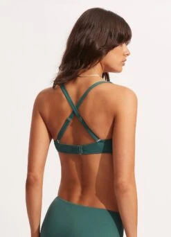 Seafolly Collective DD Scoop Neck Halter Top - Evergreen 11 Seafolly Collective DD Scoop Neck Halter Top - Evergreen -Fashion Swimwear Store 31368DD942 Evergreen 4
