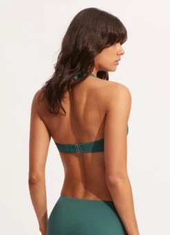 Seafolly Collective DD Scoop Neck Halter Top - Evergreen 12 Seafolly Collective DD Scoop Neck Halter Top - Evergreen -Fashion Swimwear Store 31368DD942 Evergreen 5