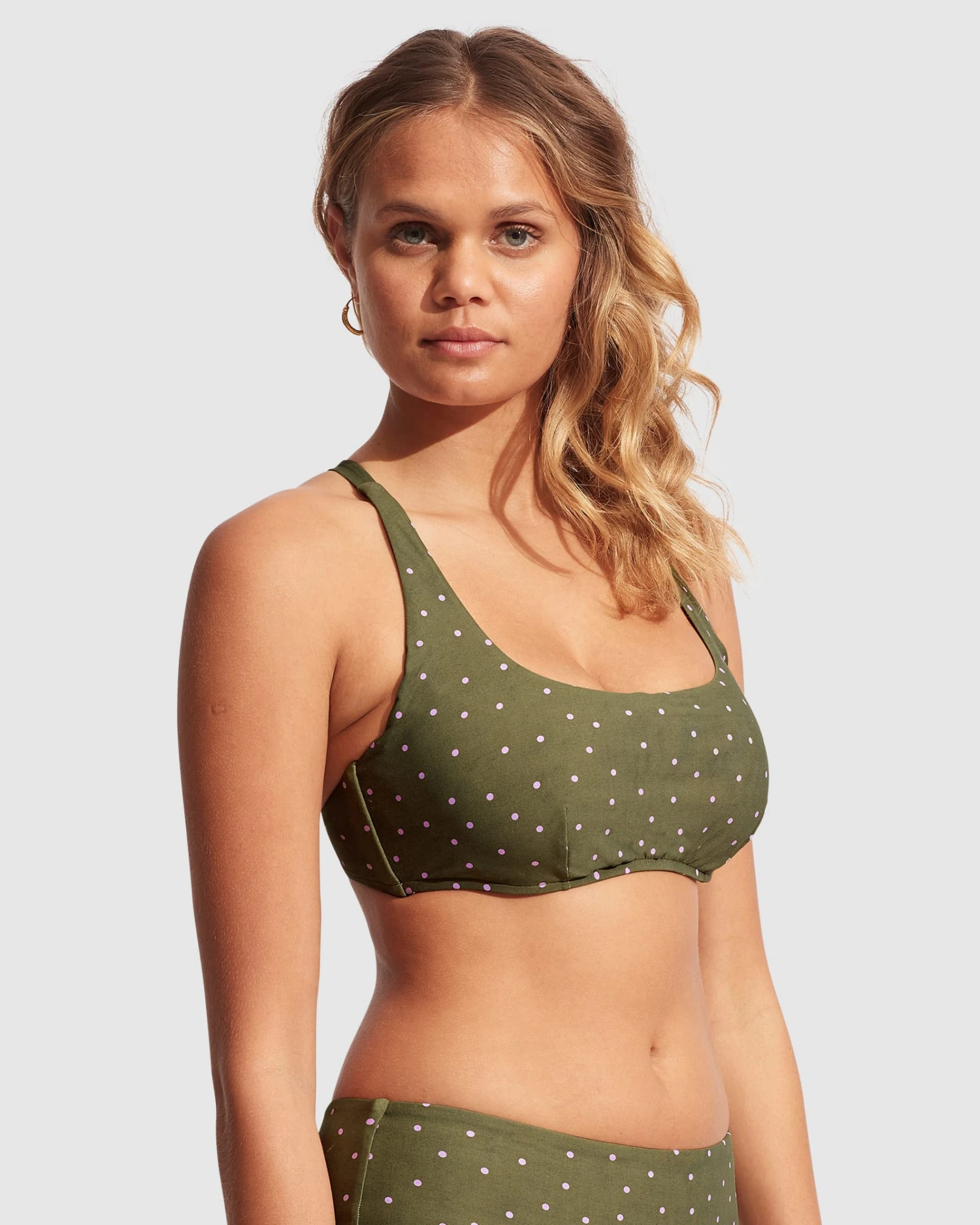 Paradise Garden DD Scoop Neck Halter - Avocado Spot 5 Paradise Garden DD Scoop Neck Halter - Avocado Spot - Image 3