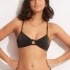 Poolside Ring Front Bralette - Sepia 2 Poolside Ring Front Bralette - Sepia -Fashion Swimwear Store 31369 959 Sepia 1