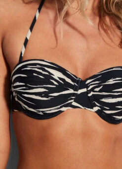 Skin Deep Bustier Bra - Black 12 Skin Deep Bustier Bra - Black -Fashion Swimwear Store 31382 940 Black 6