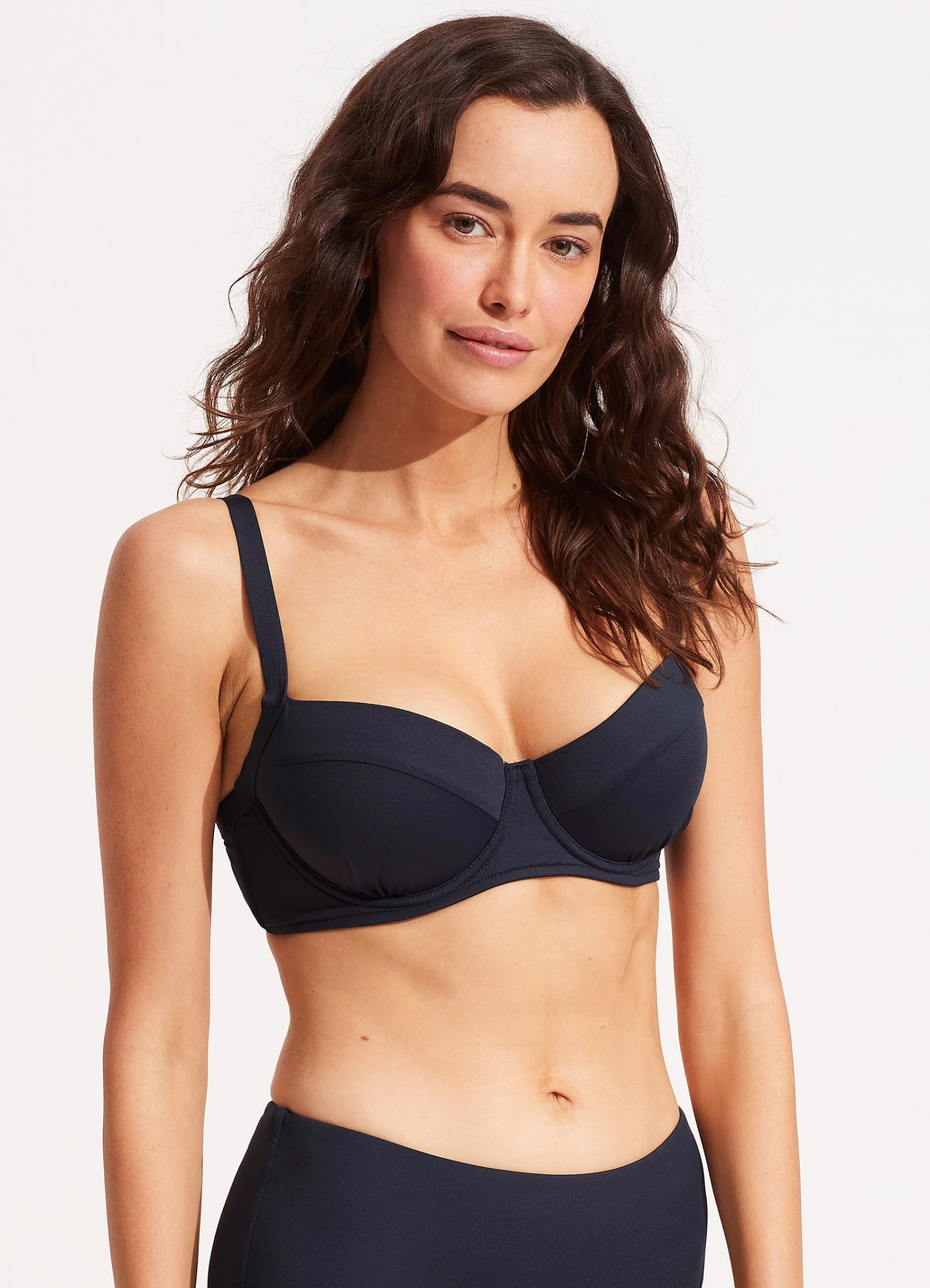 Seafolly Collective DD Cup Underwire Bra - True Navy 5 Seafolly Collective DD Cup Underwire Bra - True Navy - Image 3