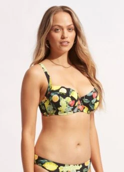 Lemoncello DD Cup Underwire Bra - Black 10 Lemoncello DD Cup Underwire Bra - Black -Fashion Swimwear Store 31383DD945 Black 3