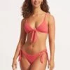 Havana Fixed Tri - Sun Kissed Coral -Fashion Swimwear Store 31388 815 SunKisdCrl 3