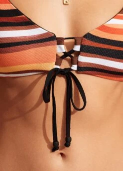 Sun Stripe Reversible Bralette - Black -Fashion Swimwear Store 31389 947 Black 8