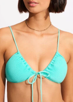 Sea Dive Drawstring Neck Bralette -Fashion Swimwear Store 31393 861 Aruba 20Blue 7