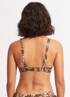 Island In The Sun Longline Tri - Tiramisu -Fashion Swimwear Store 31404 946 Tiramisu 4