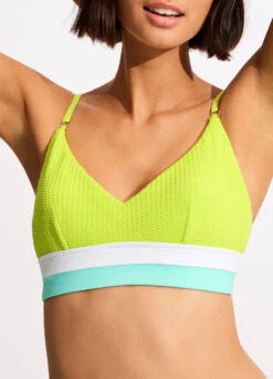 Slice Of Splice Bralette - Lime Burst -Fashion Swimwear Store 31406 990 LimeBurst 7