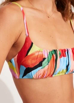 Tropfest Bralette - Aquamarine 14 Tropfest Bralette - Aquamarine -Fashion Swimwear Store 31410 978 Aquamarine 6