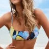Tropfest Bralette - True Navy 2 Tropfest Bralette - True Navy -Fashion Swimwear Store 31410 978 True 20Navy 1