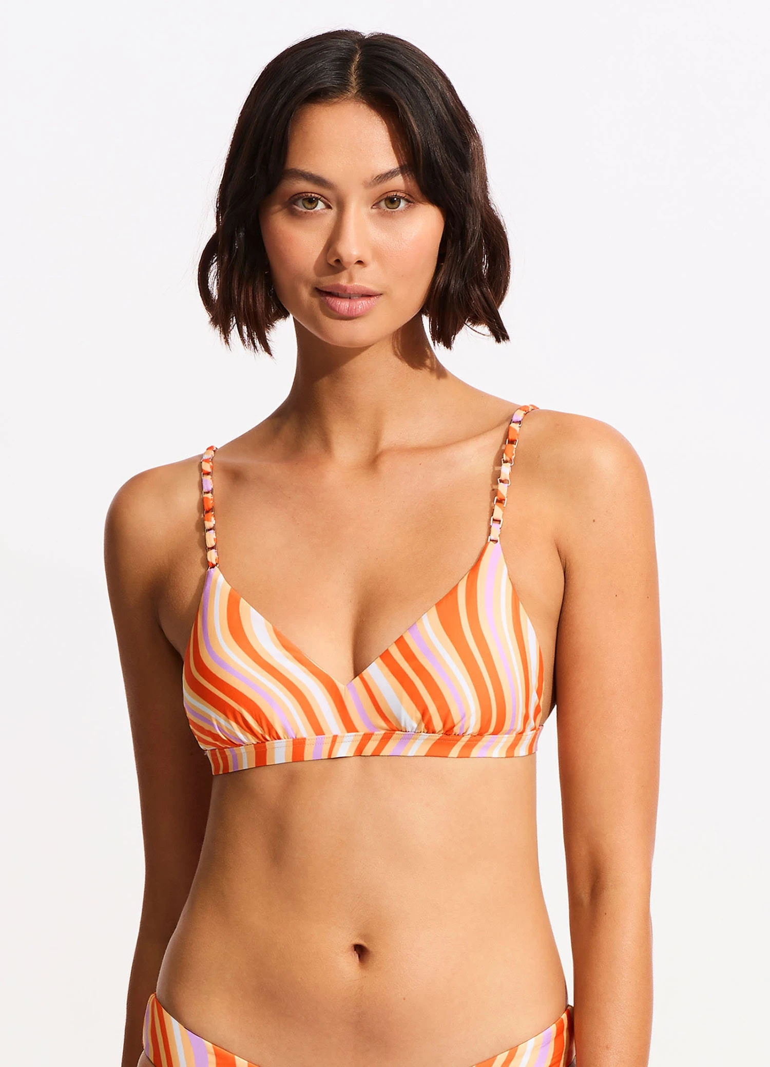 Mod Squad FixedTri Bra - Mandarin 4 Mod Squad FixedTri Bra - Mandarin - Image 2