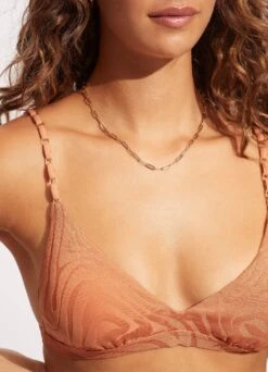 Second Wave Fixed Tri Bra - Copper Tan 13 Second Wave Fixed Tri Bra - Copper Tan -Fashion Swimwear Store 31415 968 Copper 20Tan 6
