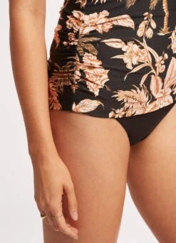 Castaway DD Cup Bandeau Tankini Top - Black -Fashion Swimwear Store 31417DD980 Black 5