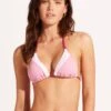 Slice Of Splice Triangle Bikini Top - Parfait Pink 1 Slice Of Splice Triangle Bikini Top - Parfait Pink -Fashion Swimwear Store 31424 990 ParfaitPnk 4