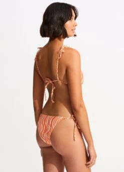 Mod Squad Reversible Slide Tri - Mandarin -Fashion Swimwear Store 31457 050 Mandarin 6