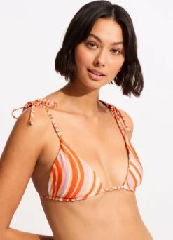 Mod Squad Reversible Slide Tri - Mandarin -Fashion Swimwear Store 31457 050 Mandarin 7