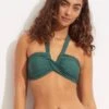 Seafolly Collective Halter Bandeau - Evergreen 2 Seafolly Collective Halter Bandeau - Evergreen -Fashion Swimwear Store 33816 942 Evergreen 1