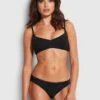 Costa Bella Hipster Pant - Black -Fashion Swimwear Store 40054 922 Black 1