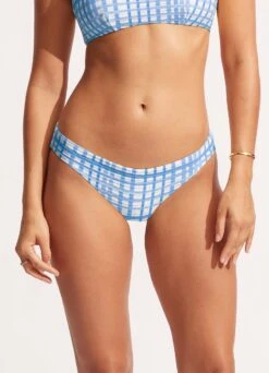 Amalfi Check Hipster - Amalfi Blue -Fashion Swimwear Store 40054 951 AmalfiBlue 3