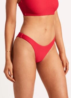 Essentials High Cut Pant - Chilli 10 Essentials High Cut Pant - Chilli -Fashion Swimwear Store 40305 640 Chilli 4