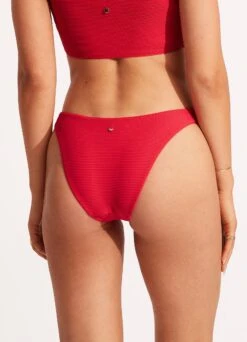 Essentials High Cut Pant - Chilli 11 Essentials High Cut Pant - Chilli -Fashion Swimwear Store 40305 640 Chilli 5
