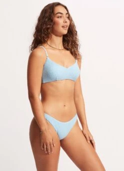 Havana High Cut Pant - Powder Blue 9 Havana High Cut Pant - Powder Blue -Fashion Swimwear Store 40305 815 PowderBlue 5