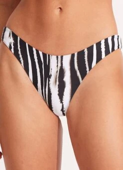 Tropfest Reversible High Cut Pant - Aquamarine -Fashion Swimwear Store 40305 978 Aquamarine 4