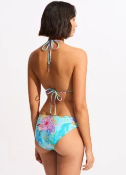 Under The Sea Reversible Hipster Bikini Bottom - Blue Mist -Fashion Swimwear Store 40426 061 Blue 20Mist 6