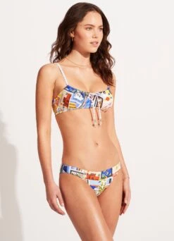 On Vacation Hipster Pant - Azure -Fashion Swimwear Store 40473 022 Azure 5