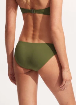 Seafolly Collective Hipster Pant - Avocado -Fashion Swimwear Store 40473 942 Avocado 5