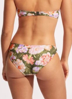 Paradise Garden Reversible Hipster - Avocado -Fashion Swimwear Store 40473 960 Avocado 9