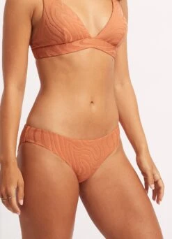Second Wave Hipster Pant - Copper Tan -Fashion Swimwear Store 40473 968 Copper 20Tan 5