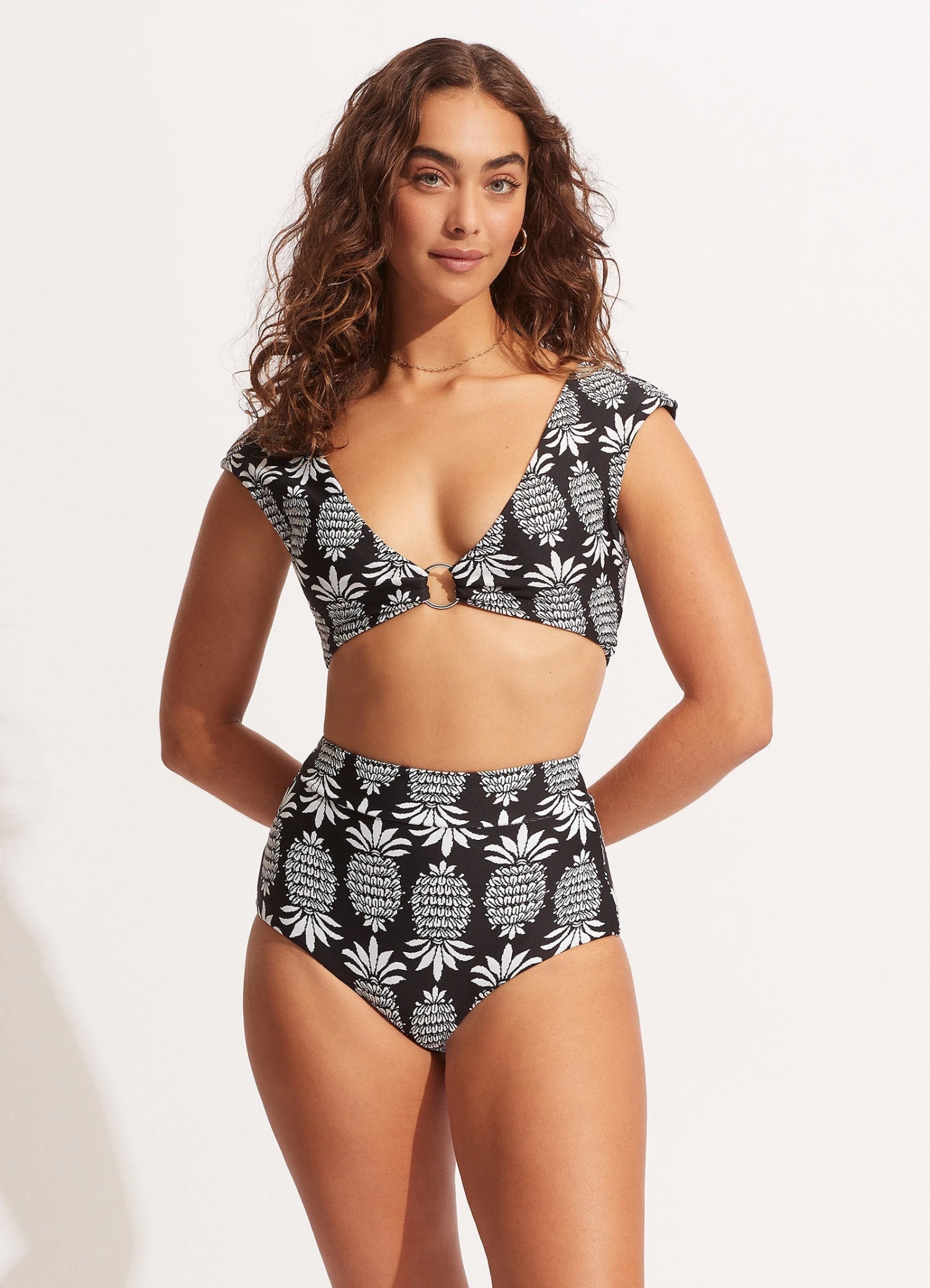 Corsica High Waisted Pant - Black 3 Corsica High Waisted Pant - Black