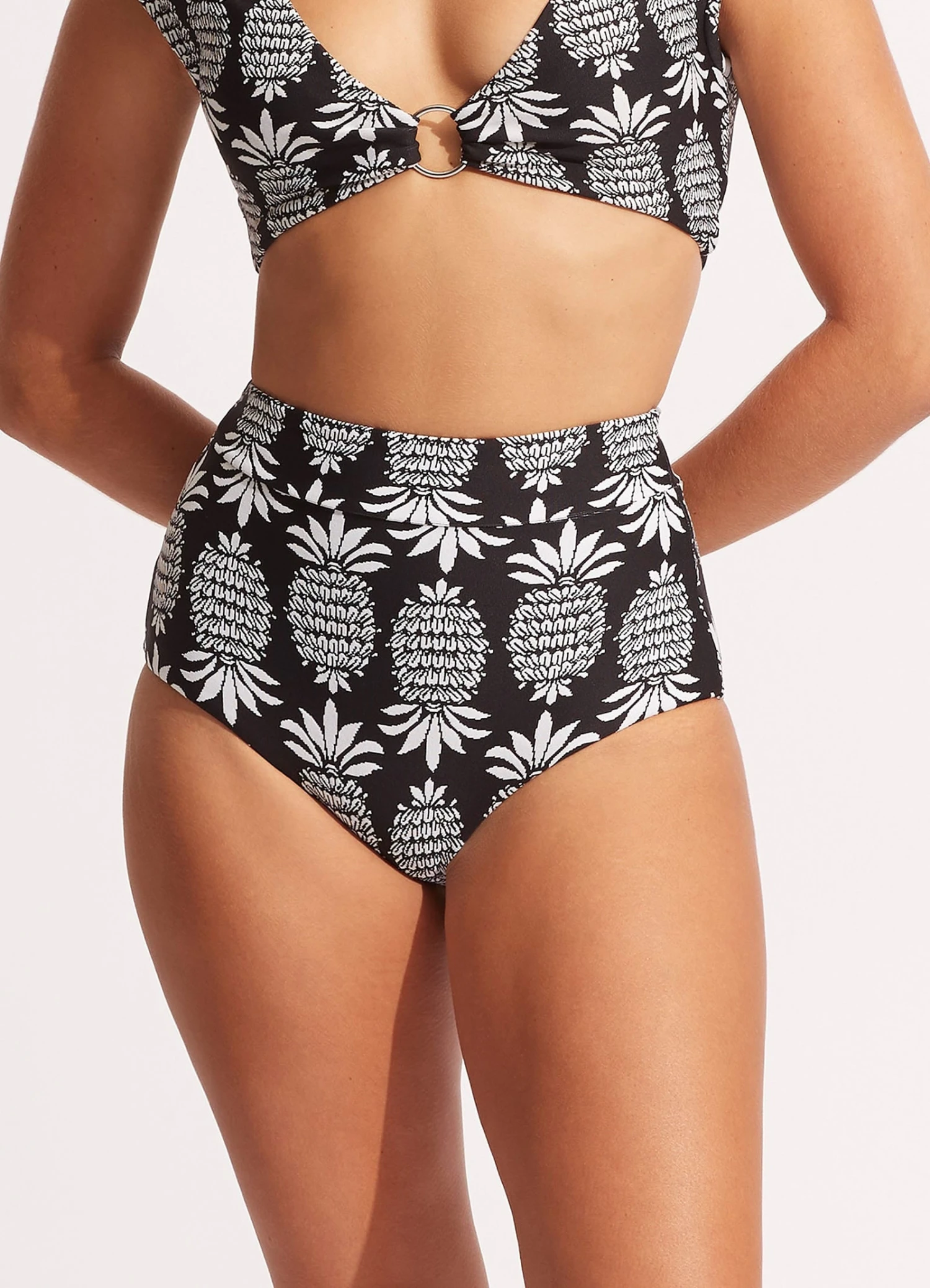 Corsica High Waisted Pant - Black 4 Corsica High Waisted Pant - Black - Image 2