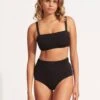 Sea Dive High Waisted Pant 1 Sea Dive High Waisted Pant -Fashion Swimwear Store 40558 861 Black 1 b837d182 ae5c 4973 b8c8 603b0cac3058