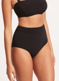 Sea Dive High Waisted Pant -Fashion Swimwear Store 40558 861 Black 4 9e27ffff 32d6 4e46 bb08 23634d6e437d