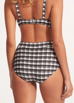 Portofino High Waisted Pant - Black -Fashion Swimwear Store 40558 939 Black 5