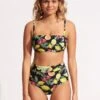 Lemoncello High Waisted Pant - Black -Fashion Swimwear Store 40558 945 Black 1