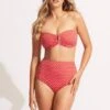 Sienna High Waisted Pant - Chilli Red -Fashion Swimwear Store 40558 976 Chilli 20Red 1