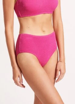 Sea Dive Wide Side Retro 12 Sea Dive Wide Side Retro -Fashion Swimwear Store 40586 861 FuchsiaRos 5