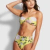 Boheme Wide Side Retro - Lime Light 1 Boheme Wide Side Retro - Lime Light -Fashion Swimwear Store 40586 918 Limelight 1