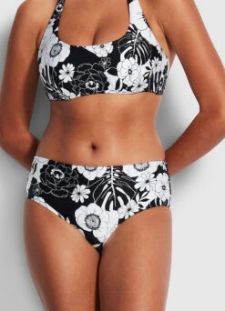 Summer Of Love Wide Side Retro - Black 10 Summer Of Love Wide Side Retro - Black -Fashion Swimwear Store 40586 928 Black 3