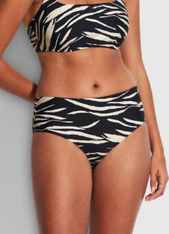 Skin DeepWide Side Retro Pant - Black -Fashion Swimwear Store 40586 940 Black 4