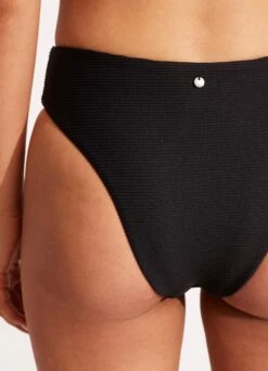 Essentials High Rise Pant - Black -Fashion Swimwear Store 40609 640 Black 7