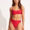 Essentials High Rise Pant - Chilli -Fashion Swimwear Store 40609 640 Chilli 1
