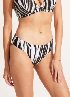 Zahara Retro Pant - Black -Fashion Swimwear Store 40633 953 Black 4